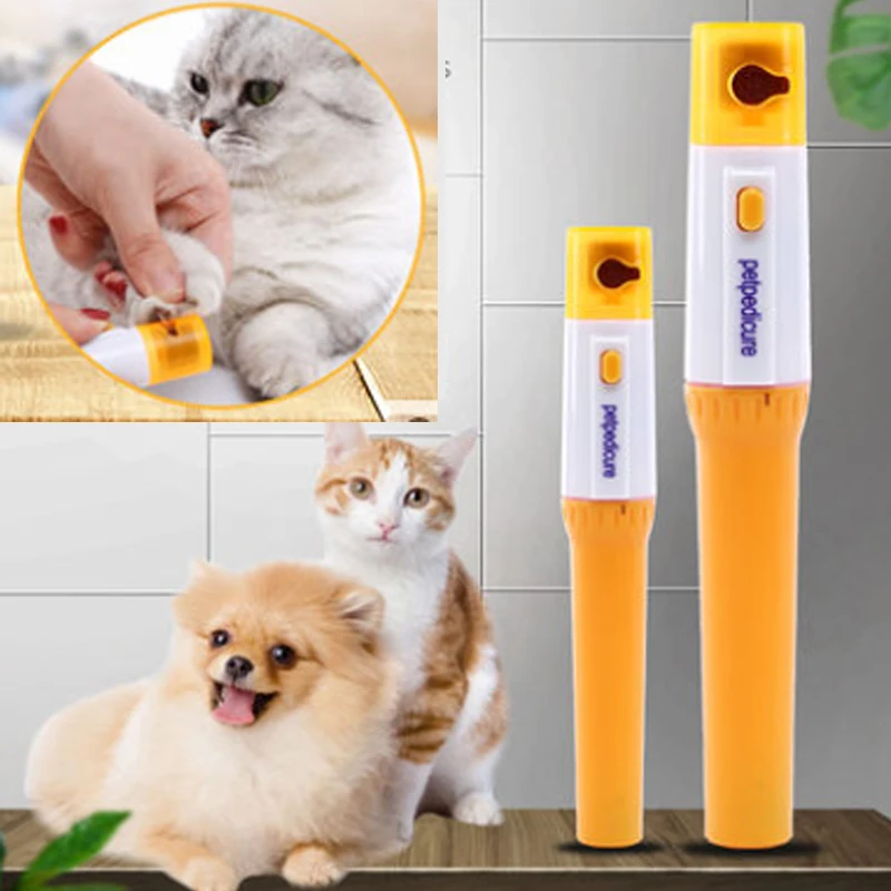 

Electric Pet Nail Clipper Cat Painless Dog Nail Grinding File Kit Dogs Paw Nails Trimmer Pet Nail Grinder Grooming Pedicure Tool