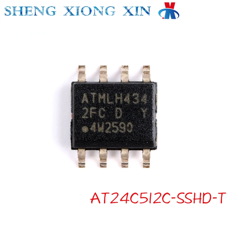 

10pcs/Lot AT24C512C-SSHD-T SOP EEPROM AT24C512C-SSHD AT24C512C AT24C512 Integrated Circuit