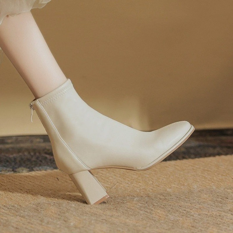 Новинка 2024 универсальная женская двойная юбка с квадратным носком модные