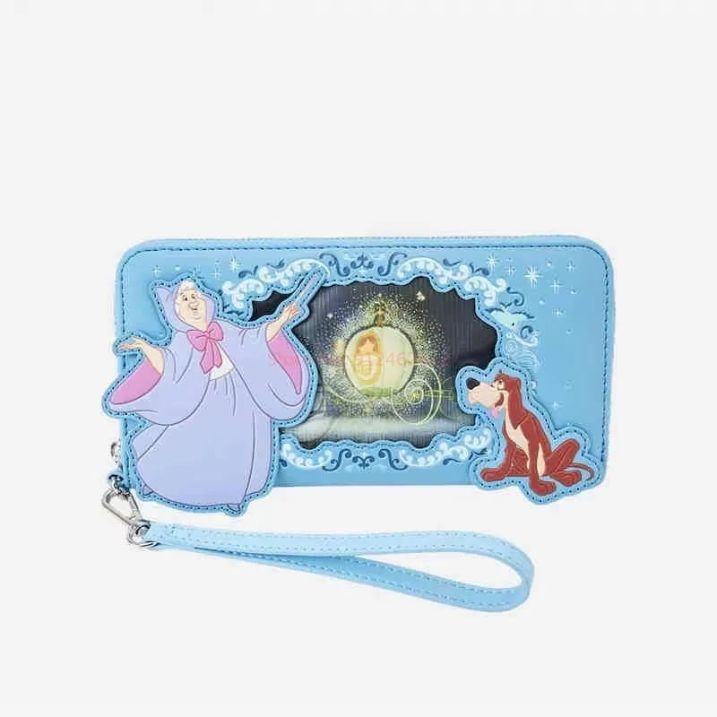 Рюкзак с принцессой Disney прозрачная миниатюрная школьная сумка Золушки красавицы