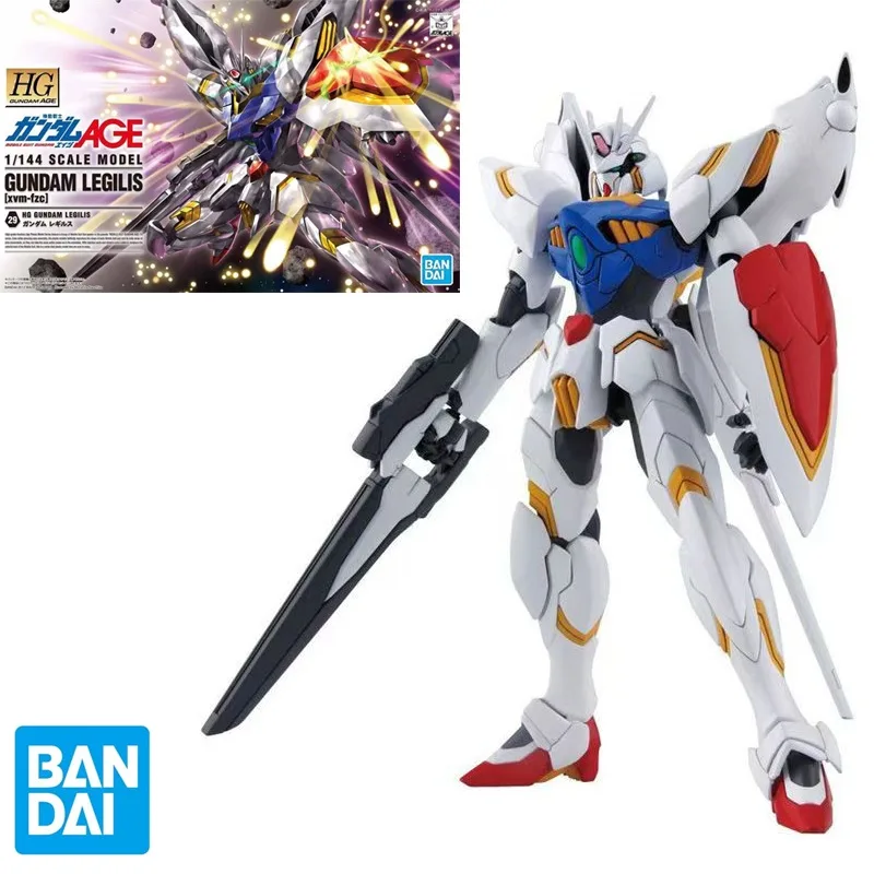 Фото Оригинальная сборная модель Bandai HG 1/144 AGE GUNDAM LEGILIS XVM-FZC 29, аниме-фигурки, игрушки, украшение для рабочего стола, подарки №1