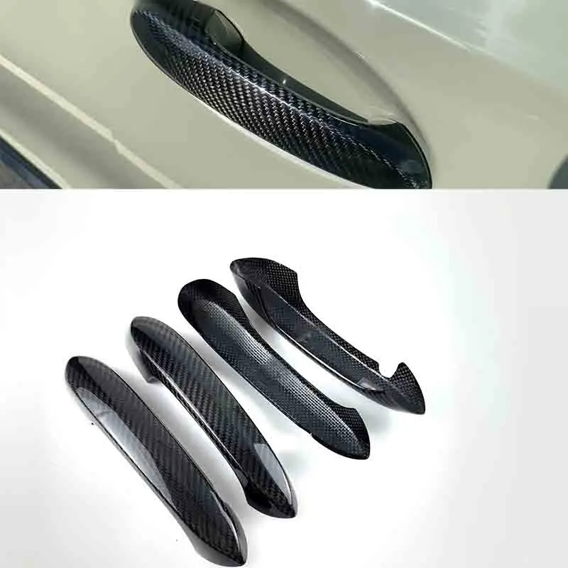 

Для BMW 2018 2019 2020 2021 2022 2023 G20 G87 G30 G22 G05 G82 G80 G29 G06 3 4 5 X3X5 крышка дверной ручки из углеродного волокна