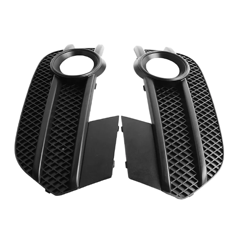 

Front Left Right Bumper Fog Light Grille Cover Cap For Q3 2012 2013-2015 EU Version 8U0807681A 8U0807682A