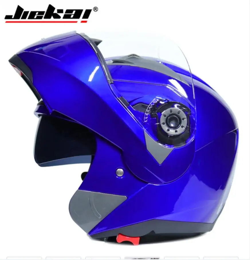 Double lens Flip Up Motorcycle Helmets moto helmet motocross motorbike Helmet With Inner Sun Visor JIEKAI-105 safe ship
