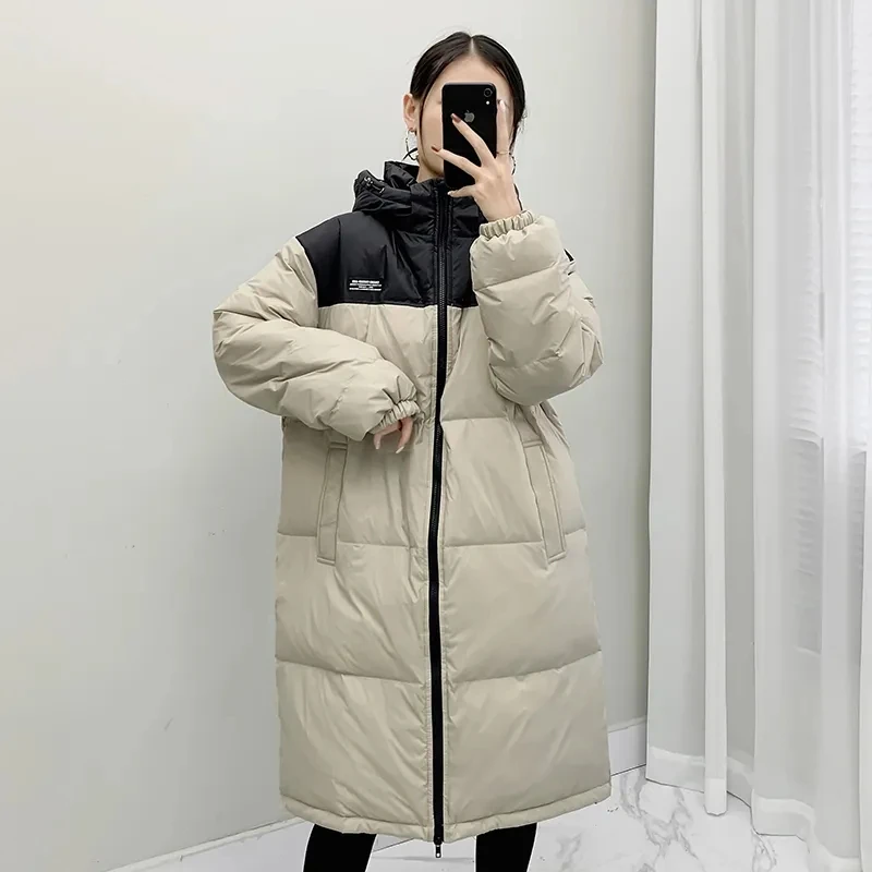 New Winter Jacket Women Thick Warm Down cotton Mid-length Jacket Parka Coat Woman Casual loose Korean Winter Jacket Female