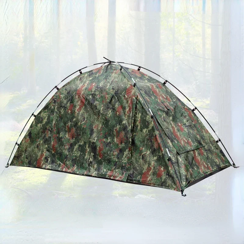 Палатка Camoufalge туристическая на 1 человек уличная портативная непромокаемая для