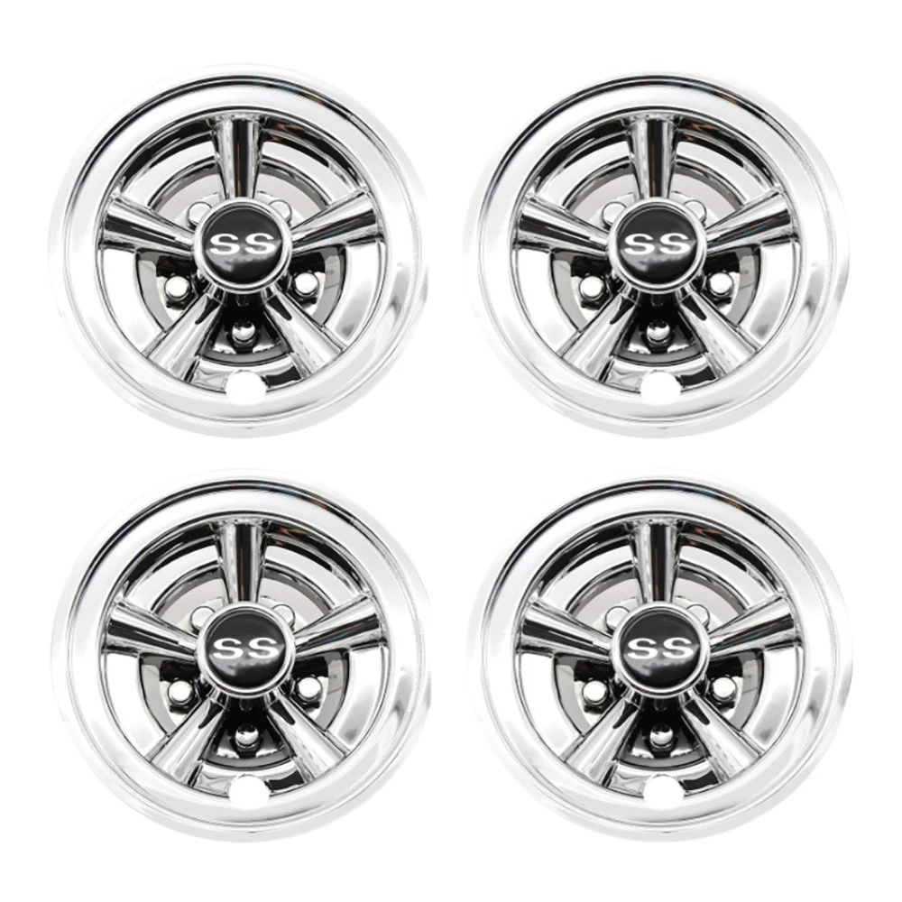 Cart Wheel Covers, 5 Spoke Design Hub Cap For Golf Carts For Club Car, Ezgo,