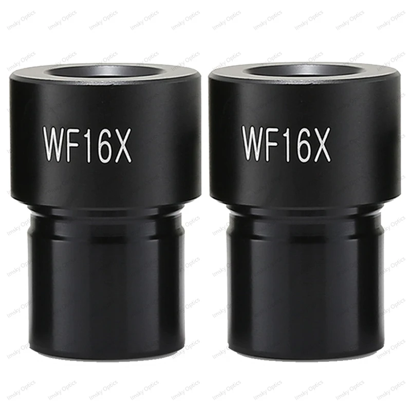 WF16X Окуляр биологического микроскопа Широкоугольный окуляр Оптическая стеклянная линза Интерфейс 23,2 мм