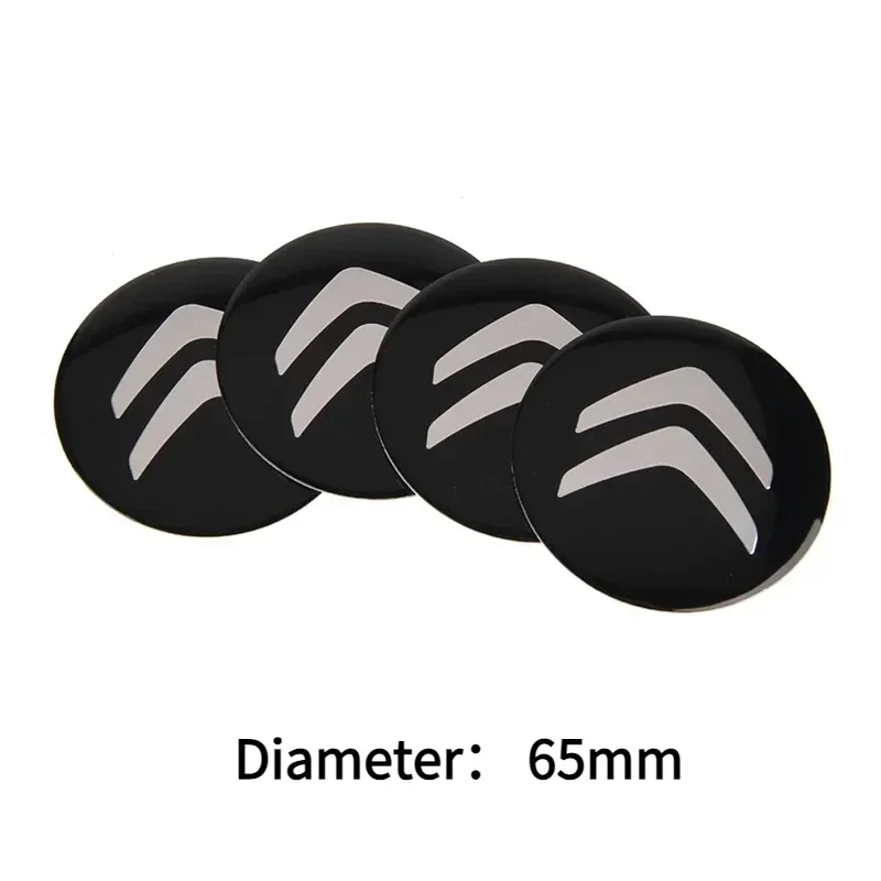 

4 шт. автомобильные наклейки на центральную крышку ступицы колеса для Citroen Elysee Berling C4 C5 C1 DS3 Picasso C2 C3 Xsara Cactus Saxo DS4 DS6