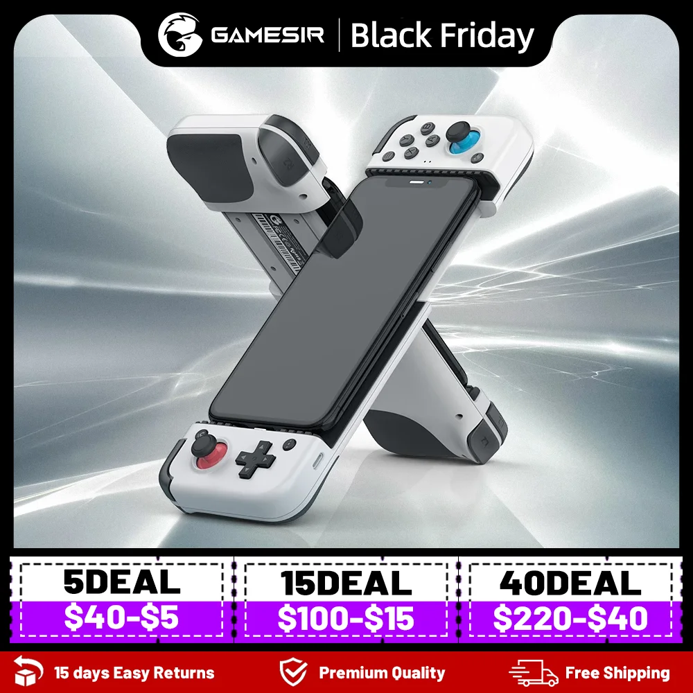 GameSir X2 Lightning Mobile Gamepad Game Controller for iPhone, Apple Arcade, MFi Games, Xbox Game Pass, STADIA