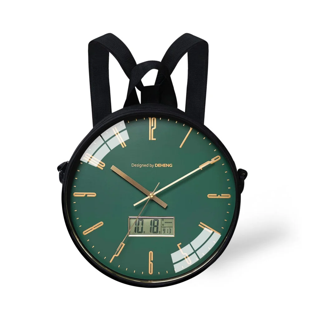 Настраиваемая мини-сумка ELVISWORDS круглая сумка для часов Женский кошелек монет