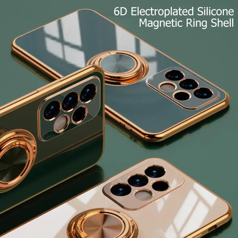 

6D Luxury Plating Case for Samsung Galaxy A53 A73 A13 A52 A52S A72 A32 5G Cover Camera Protector Cover for Samsung A 53 73 13 52