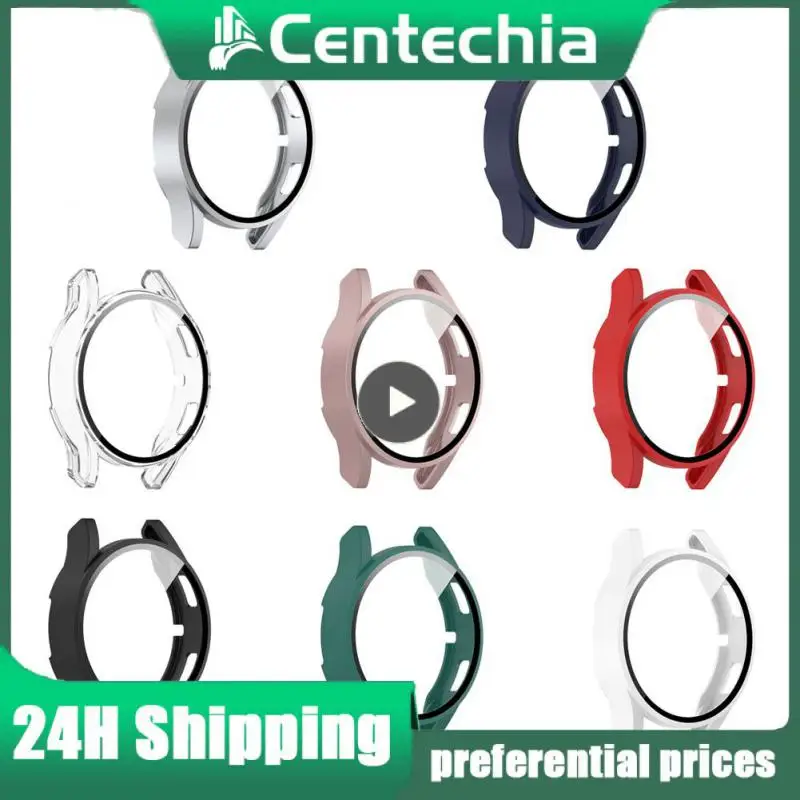 

40mm/44mm Anti-drop Watch Case Dustproof For Samsung Galaxy Watch4 Integrated Shell Soft Rubber