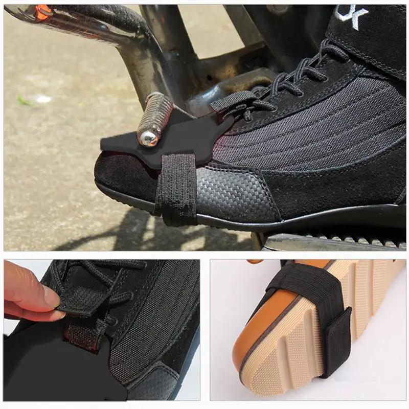 

Universal Motorcycle Shift Pad Rubber Boot Protective Cover Adjustable Shifter Shield Anti Slip Pad Shoe Cover Shoe Protection