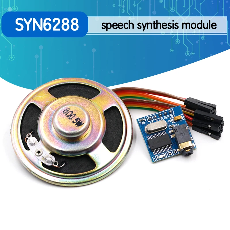 

SYN6288 speech synthesis module, text to speech, TTS pronunciation Live