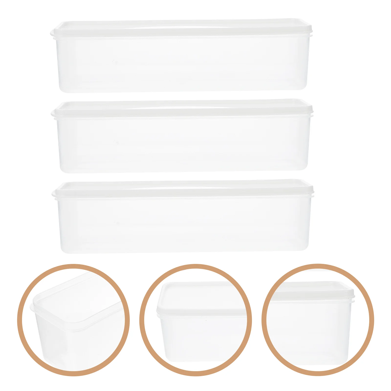 

Storage Container Pasta Spaghetti Jar Food Holder Keeper Fridge Organizer Pantry Bin Bins Noodle Cereal Produce Refrigerator