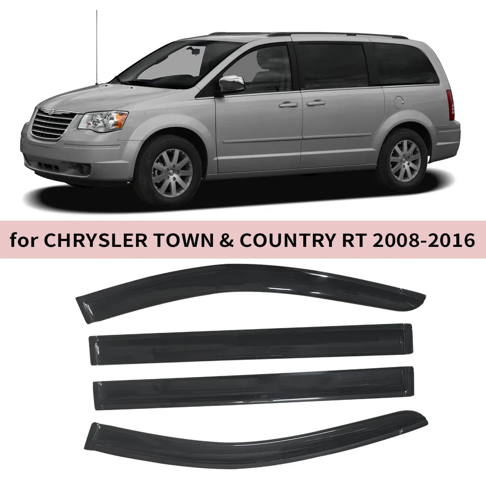 

Для CHRYSLER TOWN & COUNTRY RT 2008 2009 2010 2011 2012 2013 2014 2015 2016 ветрозащитные дефлекторы дождевики дверной козырек оконный козырек