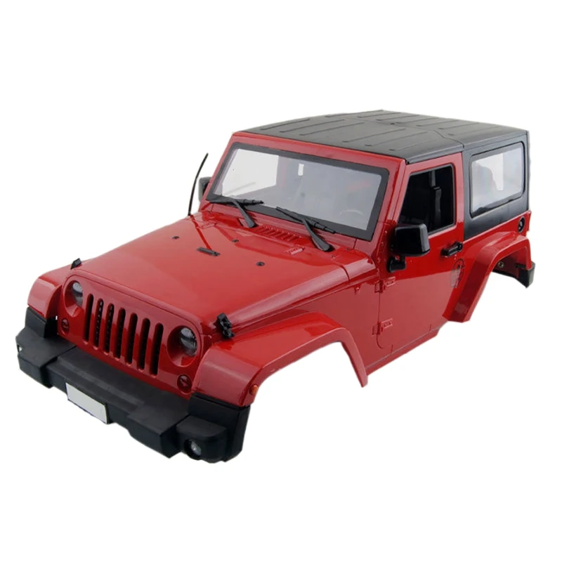 

Чехол для автомобиля Wrangler для скалолазания SCX10 D9 аксессуары для имитации скалолазания модифицированный жесткий корпус автомобиля запчасти...