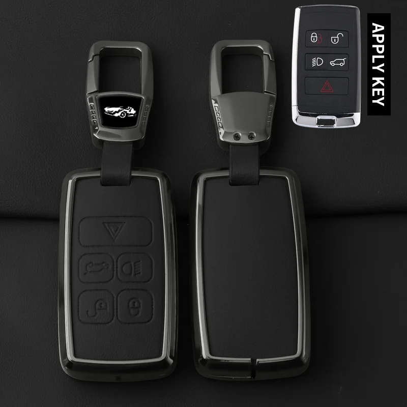 Чехол для автомобильного ключа, из сплава, для Land Rover Range Rover Discovery ry 5 Sport Evoque 2018 2019 2020, для Jaguar XEL
