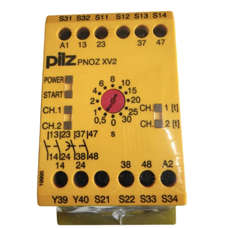 Пи лз 774500 Реле безопасности PNOZ XV2 30/24VDC 2n/o t Новое и оригинальное