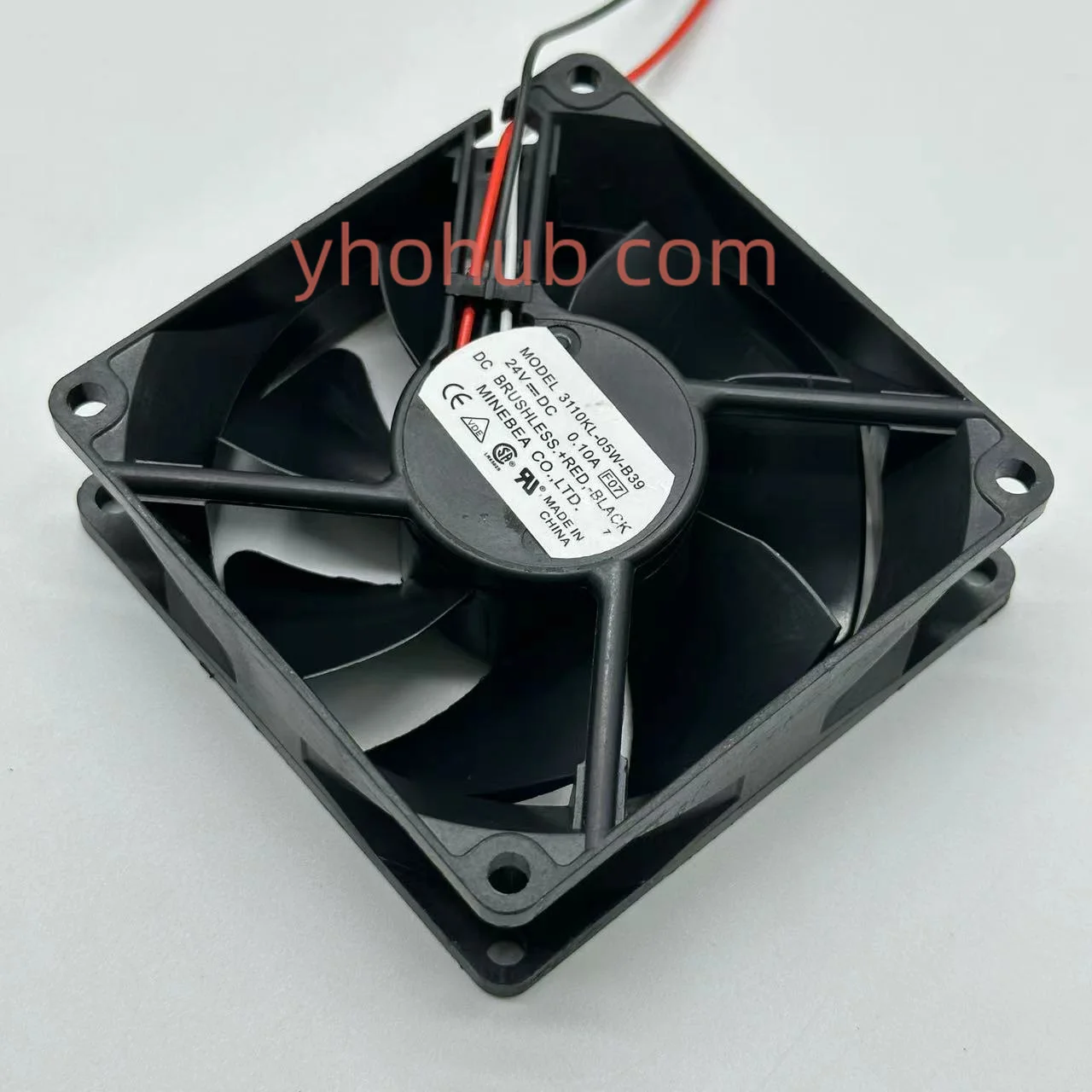 NMB-MAT 3110KL-05W-B39 F07 DC 24V 0.10A 80x80x25 мм вентилятор охлаждения сервера