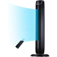 Tower Fan, Oscillating Quiet Cooling Fan Tower with LED Display Timer and Remote Portable Stand Floor Fans Safe