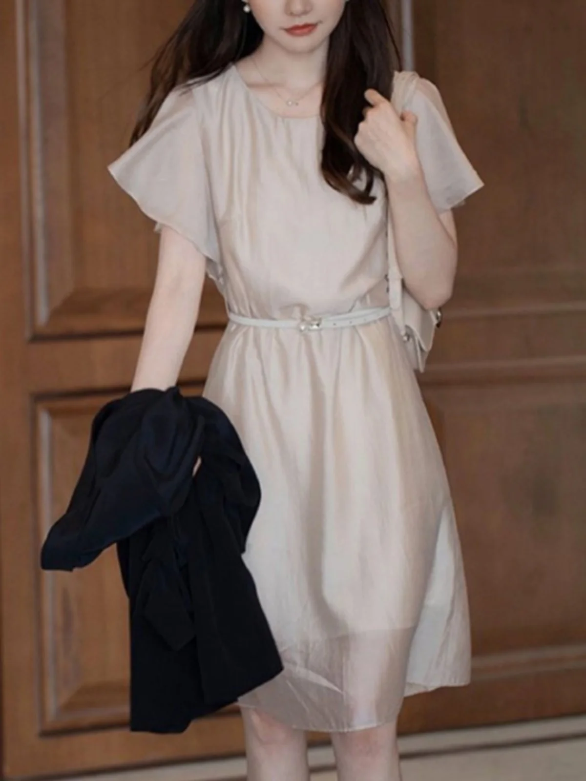 Женское летнее платье трапециевидной формы роскошное стильное Новое