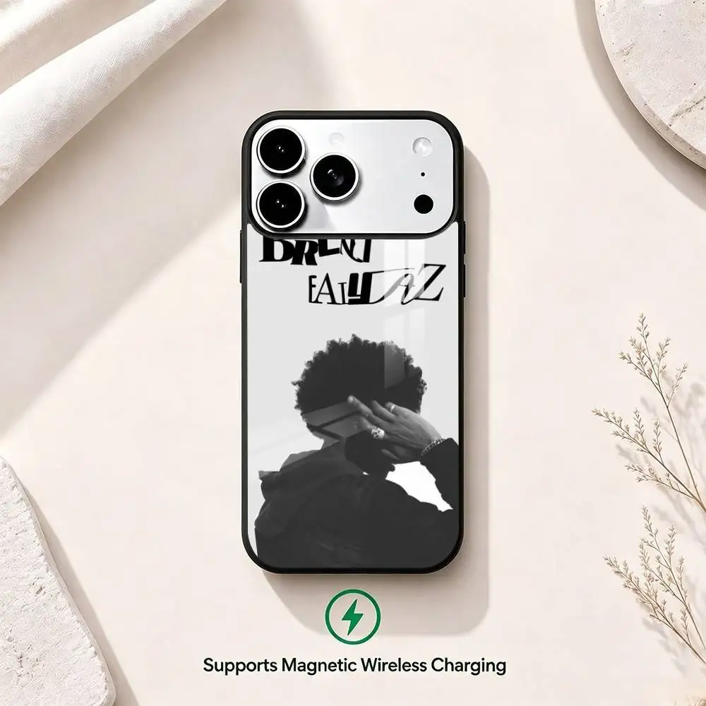 Фото Чехол для телефона Singer B-Brent Faiyaz для iPhone 17, 16, 15, 14, 13, 12, 11 Plus, Pro с поддержкой магнитной беспроводной зарядки №2