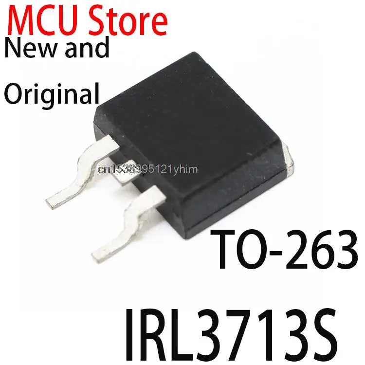 5PCS New and Original TO263 L3713S TO-263 30V 260A IR3713S MOS field effect tube triode IRL3713S | Integrated Circuits