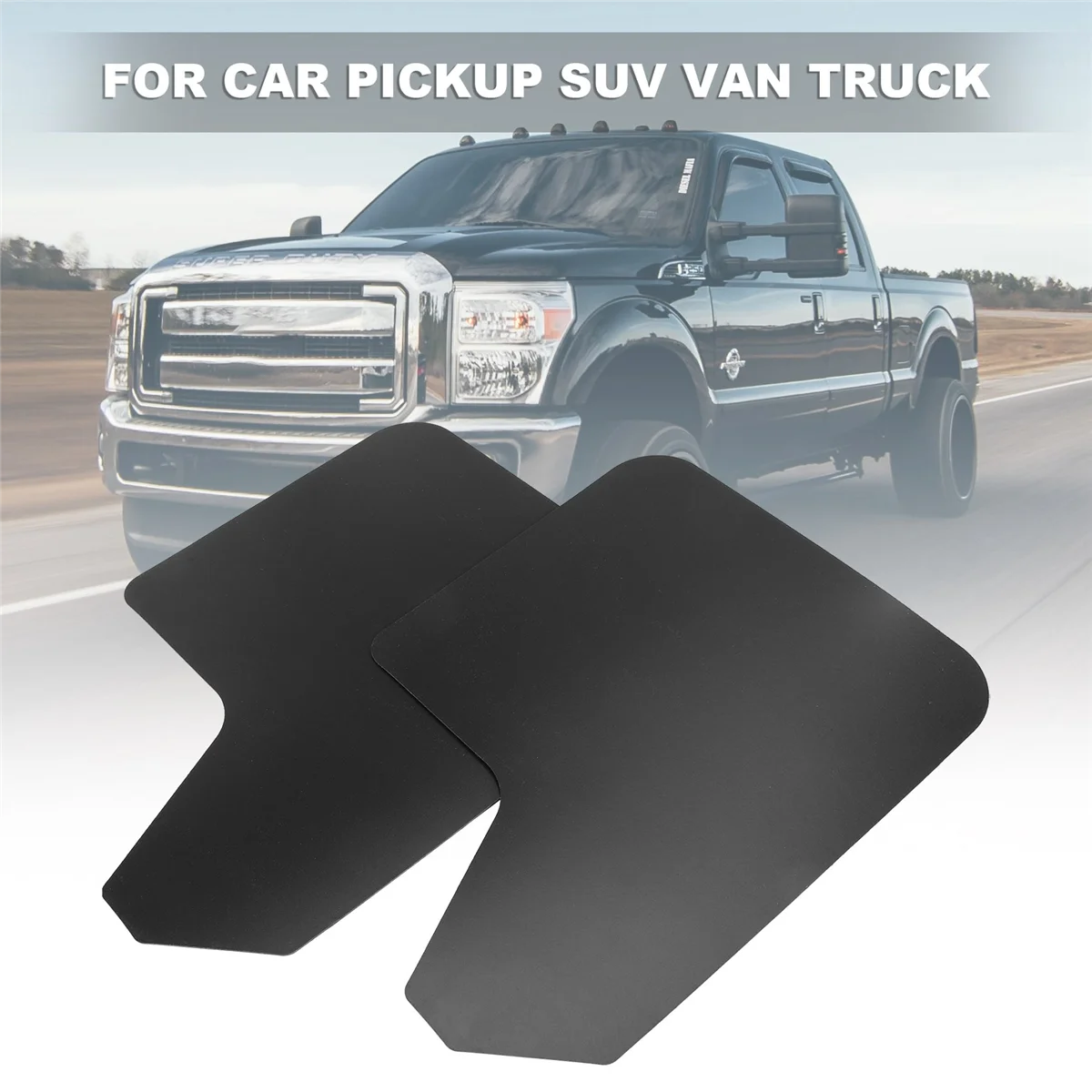 Брызговики универсальные с заклепками 2 шт.