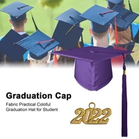 memorable eye catching graduation cap fabric practical coloful graduation hat for student
