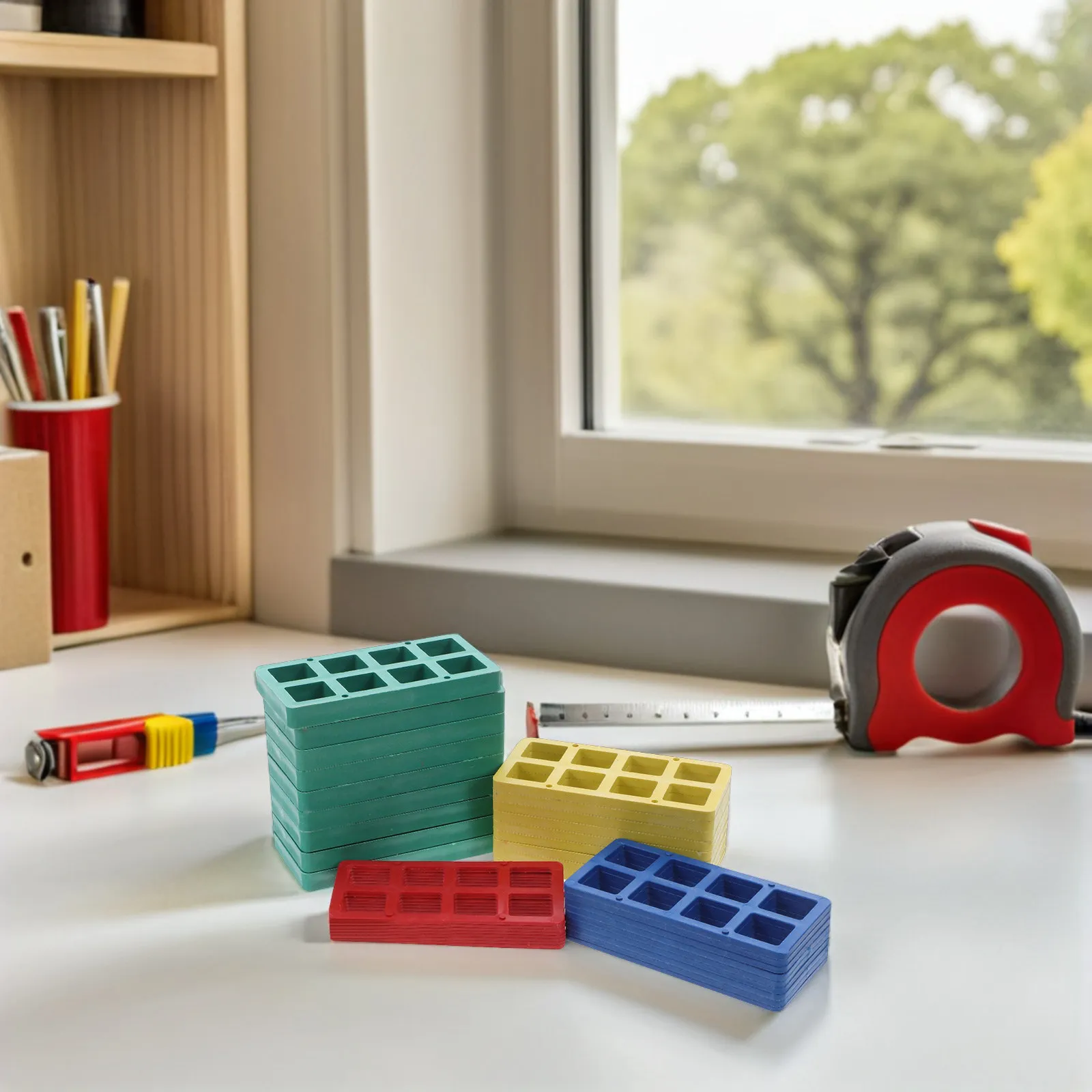 

Пластиковые прокладки для выравнивания дверей и окон