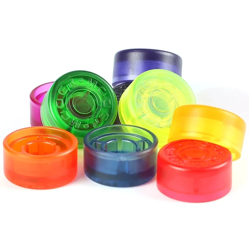 10pcs Mooer SHROOMS Footswitch Toppers Candy Plastic Bumpers Electric Guitar Effects Pedal Protector