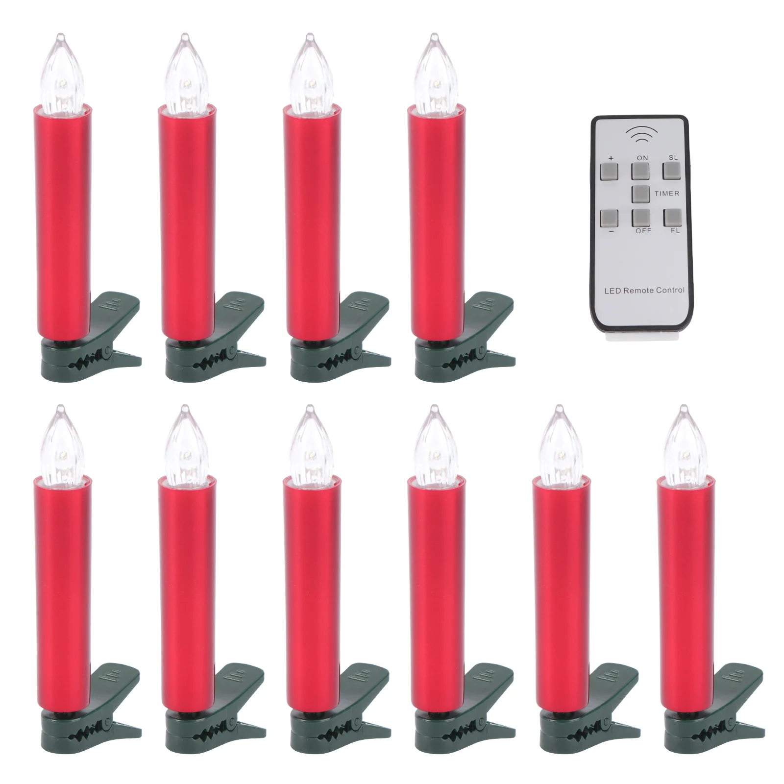 

Wedding Candles Ceremony Electronic Light Lamp Party Decor Christmas Plastic