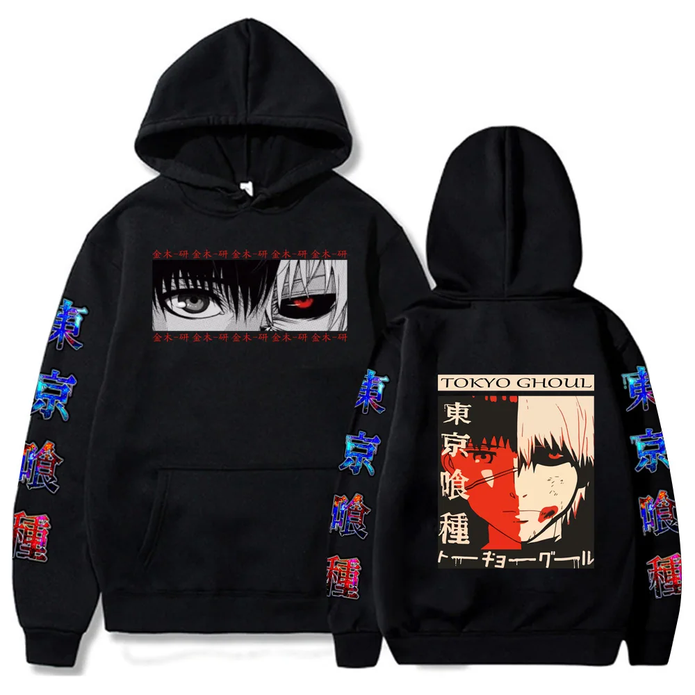 

Толстовка с капюшоном Kaneki Ken Eyes из аниме «Токийский Гуль», мужская толстовка с капюшоном и длинным рукавом