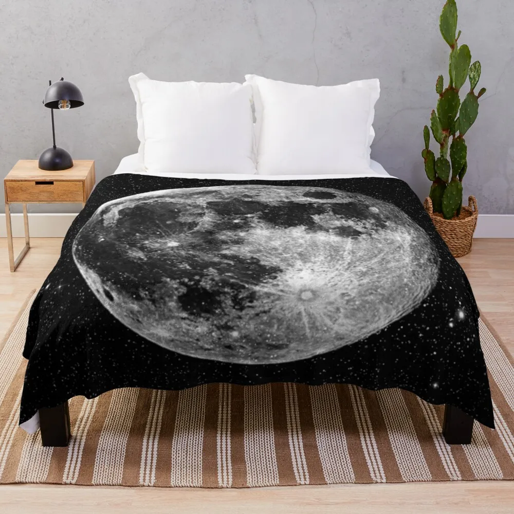 

Lua cheia lance cobertor praia cobertor turista cobertor grande malha manta fina cober