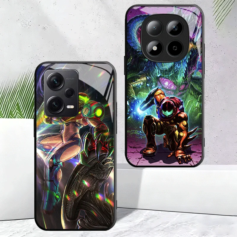 Фото Противоударный чехол M-Metroids Glass для Xiaomi Redmi Note 15 14 13 12 Pro Plus 11 11S 12S 11T 5G 10 №2