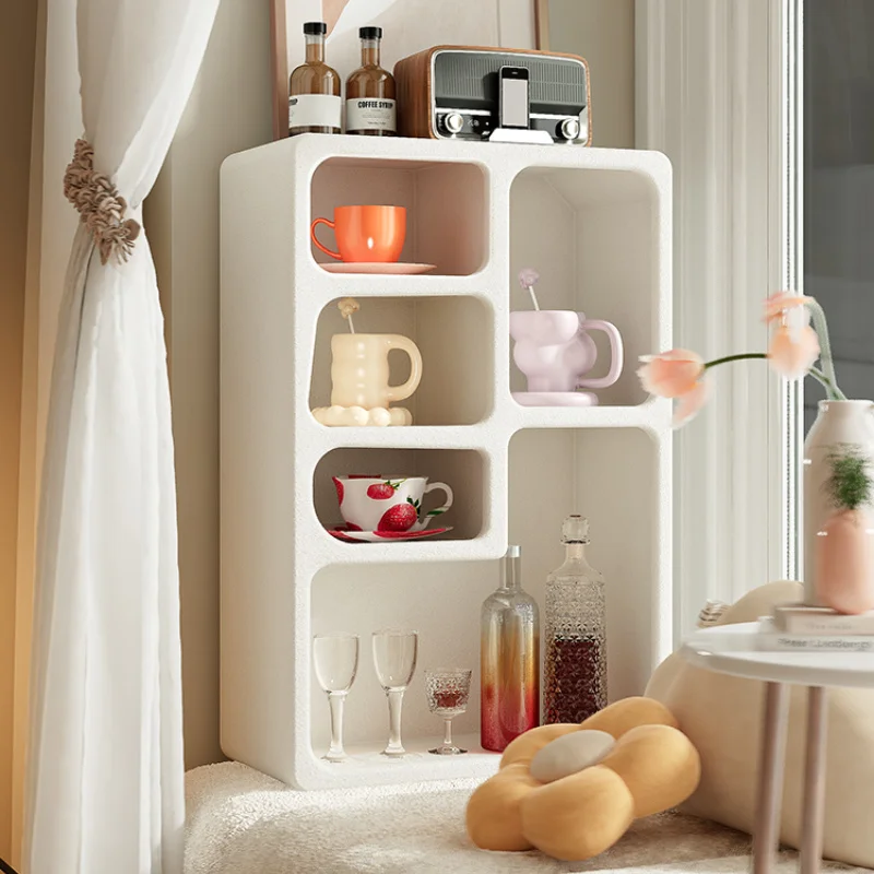 

Mobile Modern Bedside Table Cabinet Storage Tea Bed Side Bedroom Nightstands White Shelves Mesita De Noche Furniture YY50BT
