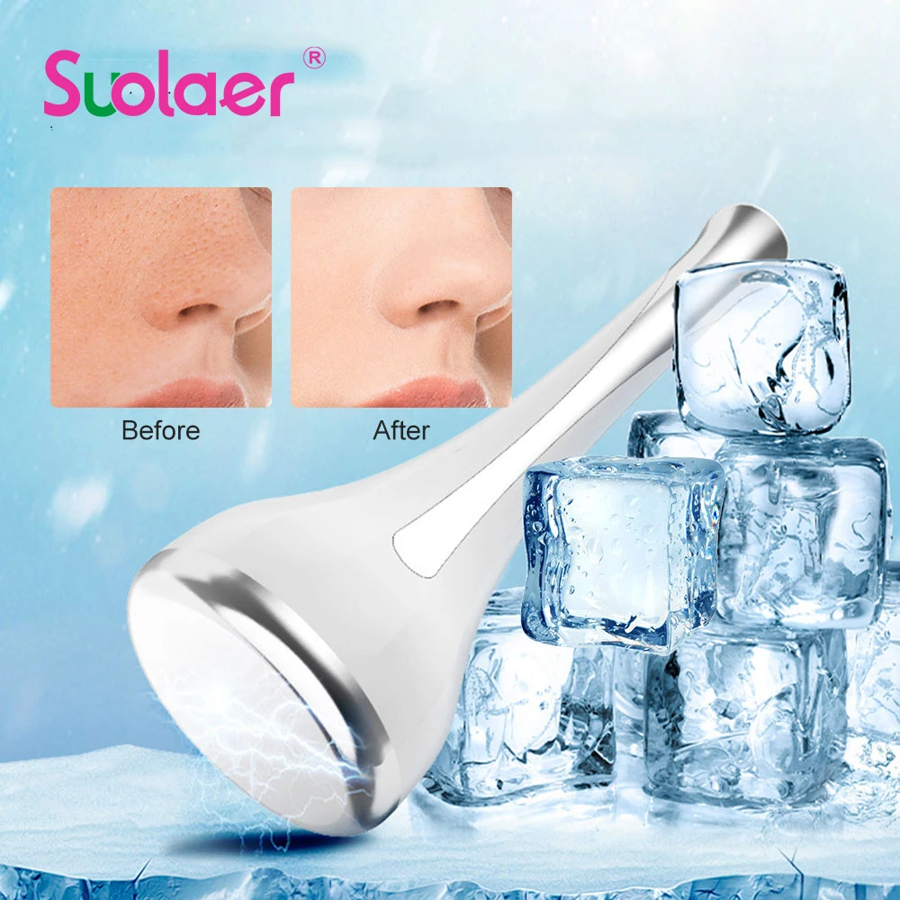 

Быстроохлаждающие устройства для холодного массажа и подтяжки лица, ролик для ухода за кожей вокруг глаз, против отечности, сужения пор, лед...