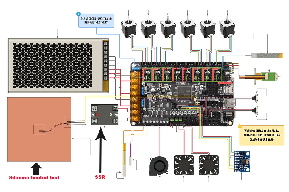 Улучшенная силиконовая резиновая нагревательная пластина 110 В 220 фотоклейкая NTC