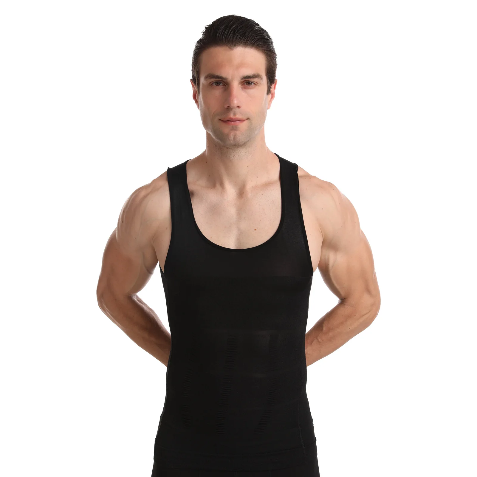 HaleyChan Men's Shapewear Gynecomastia Compression Shirt Vest To Hide Man Boobs Slimming Men Body Shaper  Waist Trainer Corset