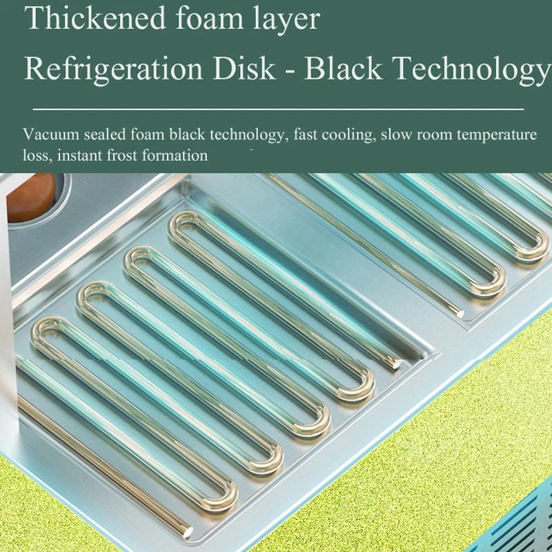 Поднос для изготовления мороженого семейная мини-поднос льда сделай сам со