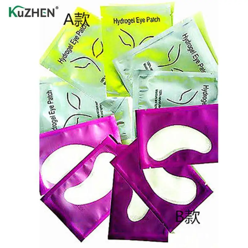 

20 шт/10 пар безворсовые гелевые накладки для глаз под глазами гелевые накладки бумажные накладки для наращивания ресниц кончики для глаз нак...