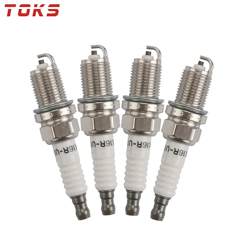 

4-6PCS Spark Plug 90919-01176 K16R-U For Toyota 4Runner Dyna300 Hilux Platz Yaris Land Cruiser Prado for Nissan Primera BMW E30