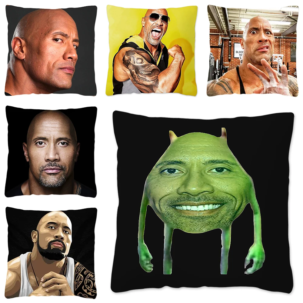 

Home Decor Polyester Pillowcase Throw Pillow Cover Living Room Sofa Decoration Character Print Pillow Cover Cushion Cover