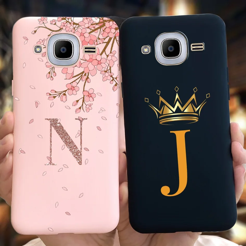 Чехол для Samsung Galaxy J2 2016, чехол для телефона J210, стильные буквы, корона, мягкий чехол для Samsung J2 Pro 2016