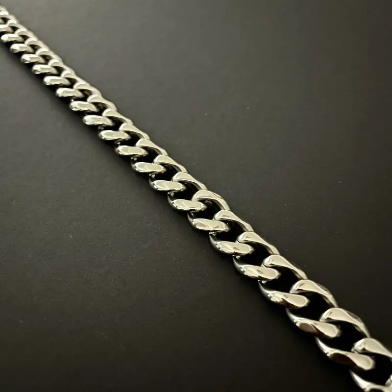 Новый браслет из чистого титана 10 5 мм полированный шестисторонний легкий