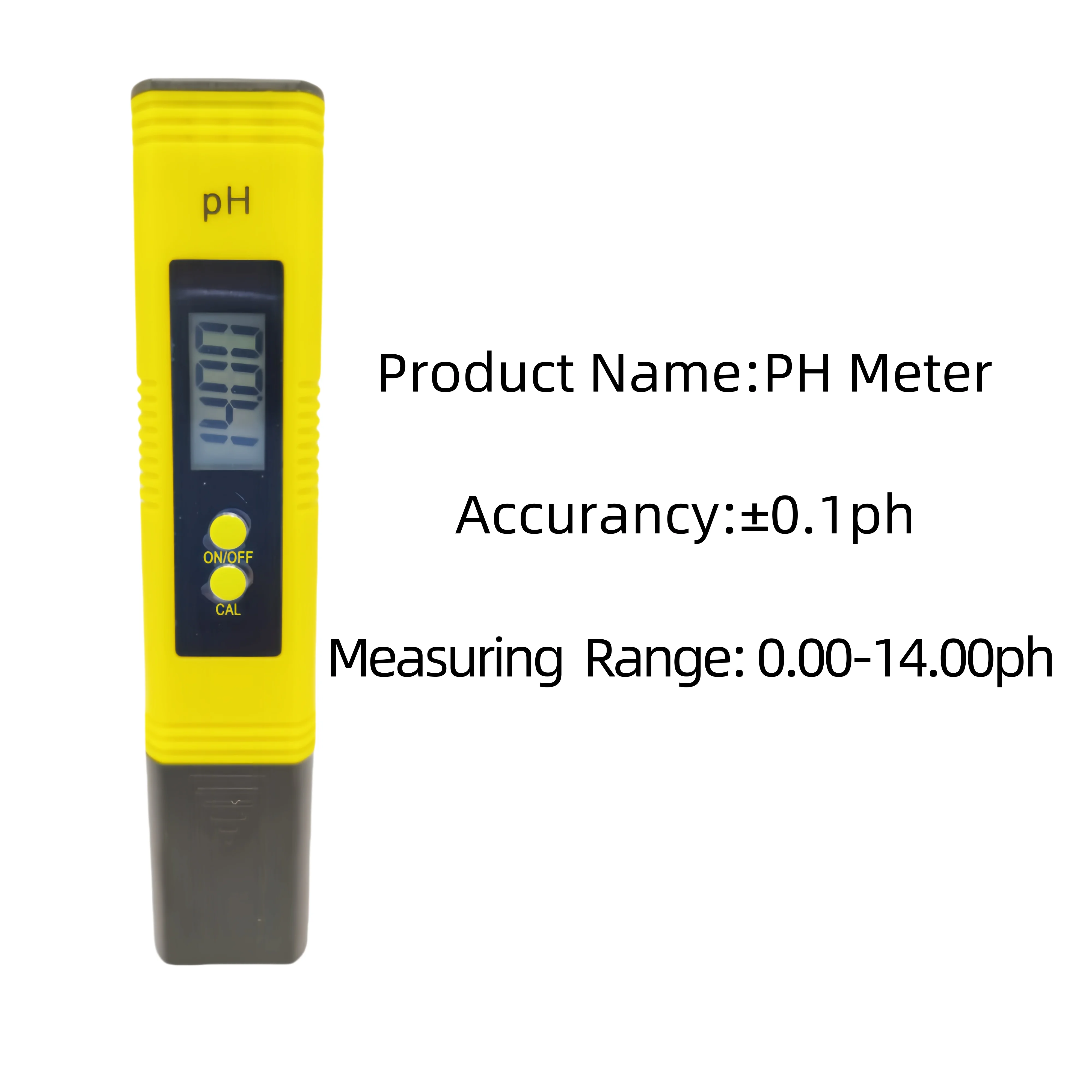 

Цифровой ЖК-метр PH, ручка тестера, точность 0,1, аквариум, бассейн, вода, вино, моча, автоматическая калибровка, значение pH 0,00-14,00