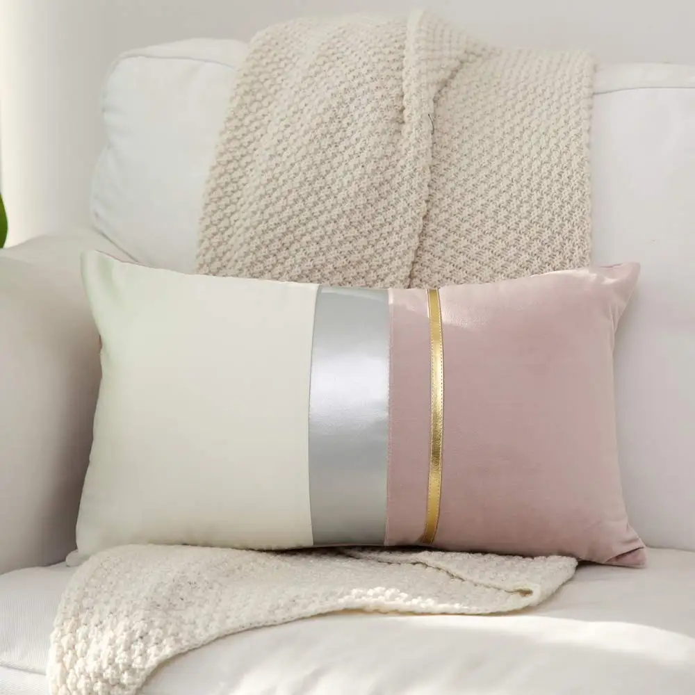 Velvet Cushion Cover 45x45cm 30x50cm Home Decor Pillow Case Patchwork Sofa Pillows Design High Quality Covers |
