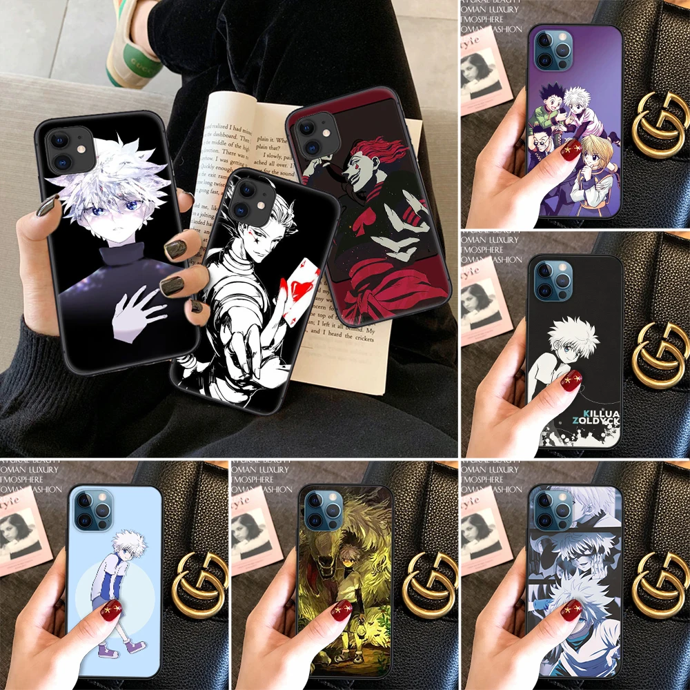 Мягкий силиконовый чехол F154 Hunter x Killua для Samsung S9 Plus S10 S10E S20 Fe Lite S21 S22 S23 S30 Ultra